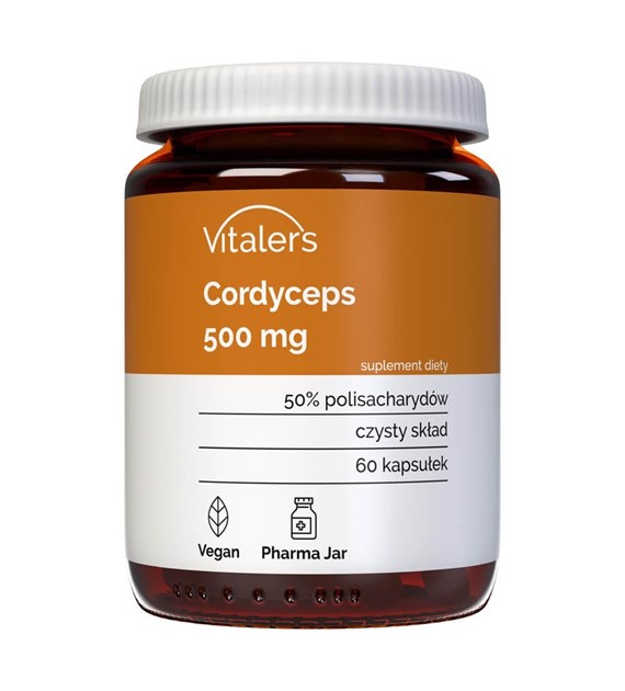 Vitaler's Cordyceps 500 mg - 60 Capsules