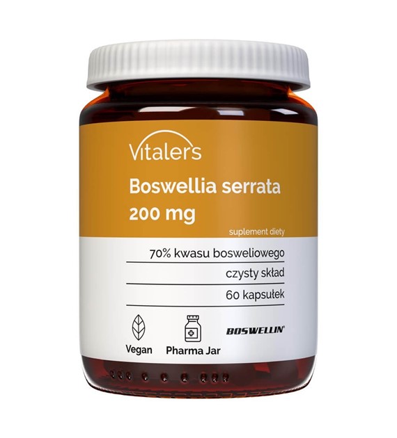 Vitaler's Boswellia Serrata (Kadzidłowiec indyjski) 200 mg - 60 kapsułek