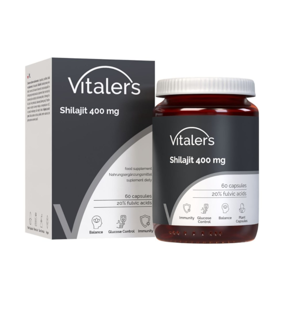 Vitalers - Shilajit 400 mg 60 kaps