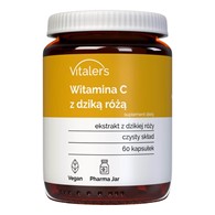 Vitaler's Vitamin C s šípky 1000 mg - 60 kapslí