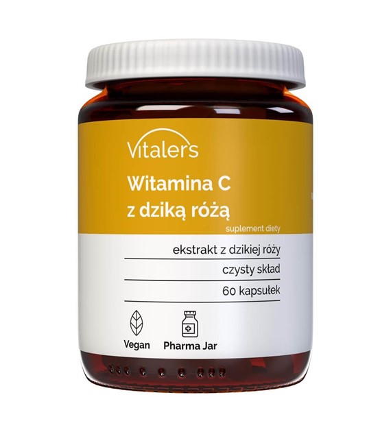 Vitaler's Vitamin C s šípky 1000 mg - 60 kapslí