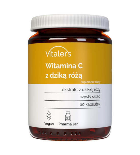 Vitalers - Witamina C 1000 mg z dziką różą 60 kaps