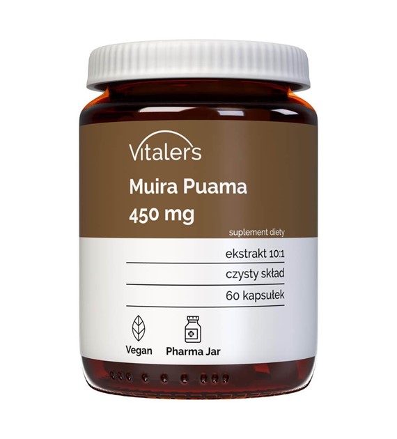 Vitaler's Muira Puama 450 mg - 60 Capsules