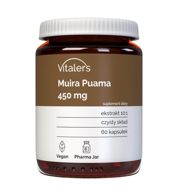 Vitaler's Muira Puama 450 mg - 60 Capsules
