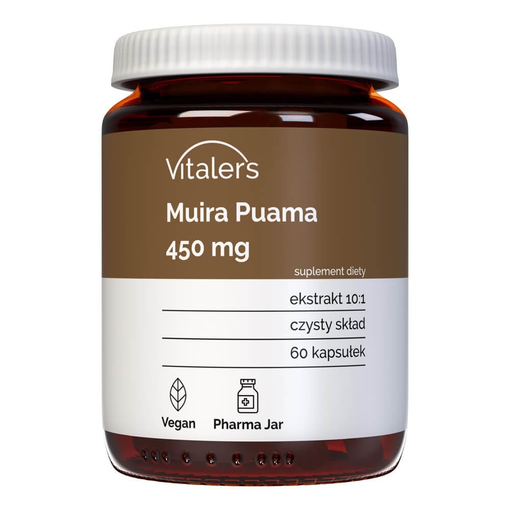 Vitalers - Muira Puama 450 mg 60 kaps