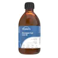 Vitaler's Omega-3 Norwegian Cod Liver Oil, Unscented Flavor 1200 mg - 250 ml