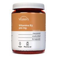 Vitaler's Vitamin B3 500 mg - 60 kapslí