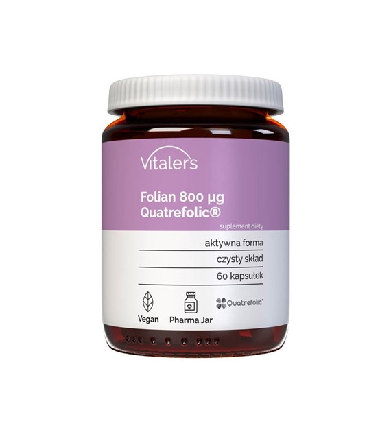 Vitalers - Folian Quatrefolic 800mcg 60 kaps