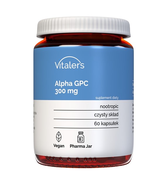 Vitaler's Alpha GPC 300 mg - 60 Capsules