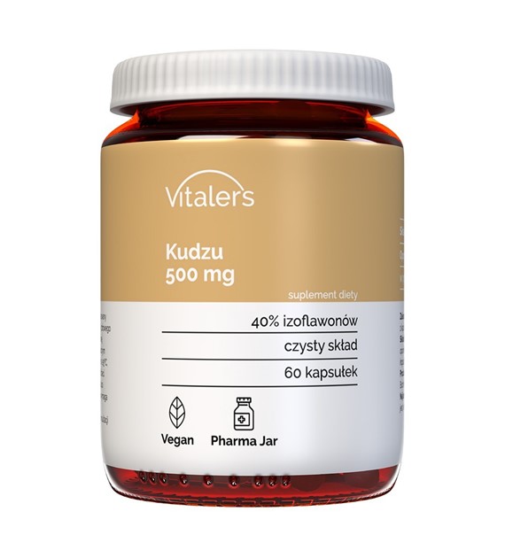 Vitaler's Kudzu Root 500 mg - 60 Capsules