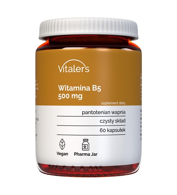 Vitaler's Kyselina pantotenová 500 mg - 60 kapslí