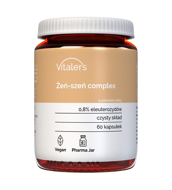 Vitalers - Żeń-szeń complex 60 kaps