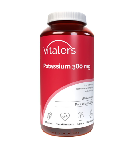 Vitaler's Potassium Citrate 380 mg - 120 Capsules