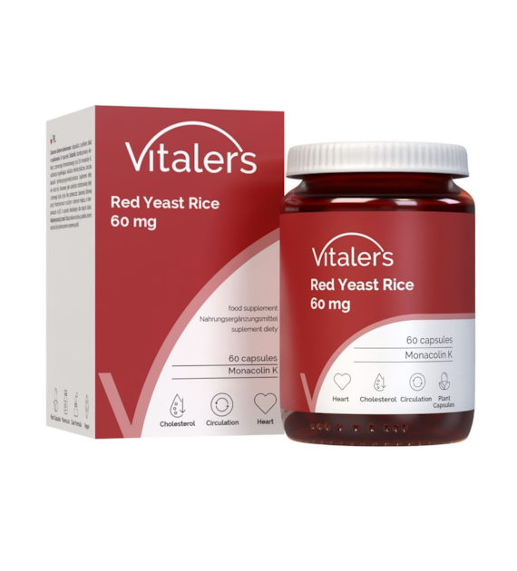Vitalers - Czerwony ryż 60 mg 60 kaps