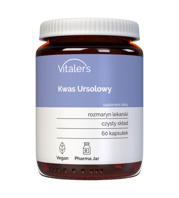 Vitalers - Kwas ursolowy 250 mg 60 kaps