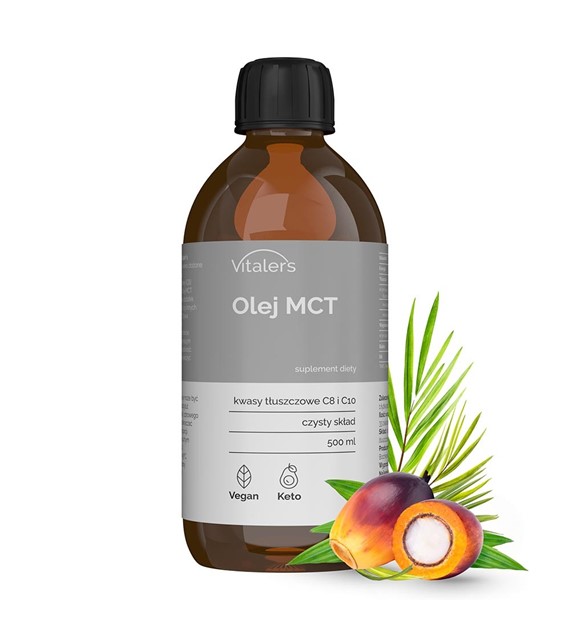 Vitaler's Olej MCT naturalny - 500 ml