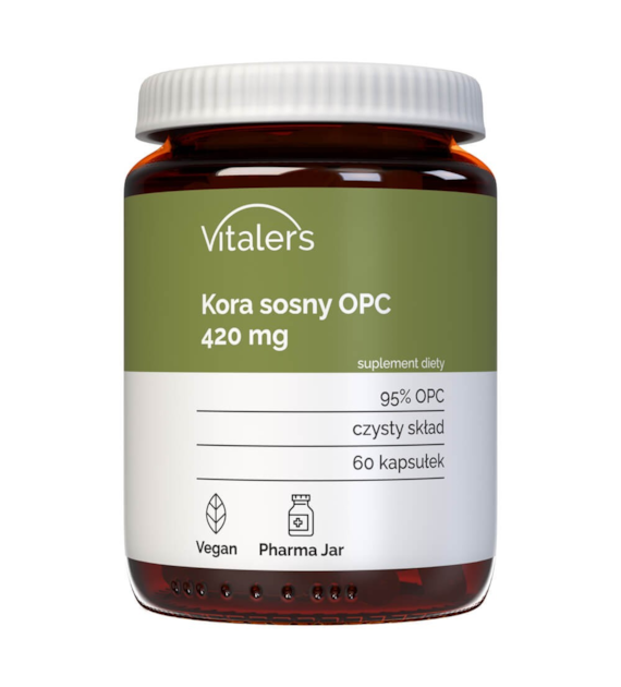 Vitalers - Kora sosny 420 mg 60 kaps