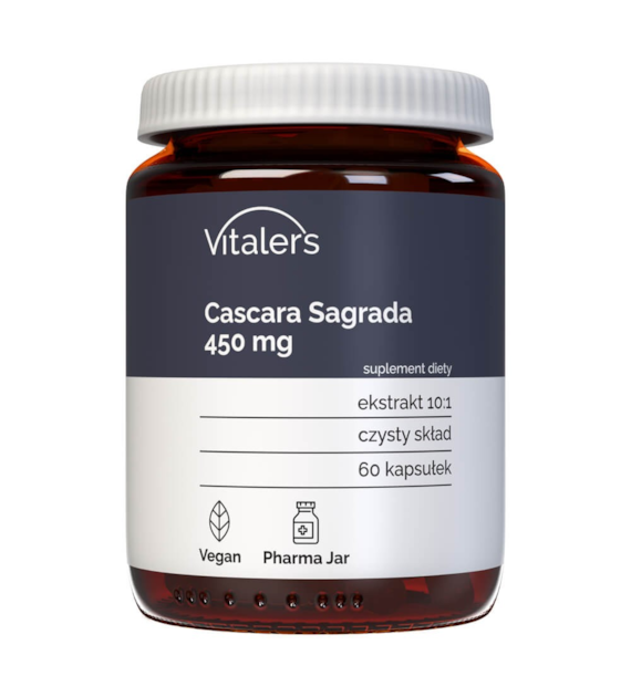 Vitalers - Cascara Sagrada 450 mg 60 kapsułek