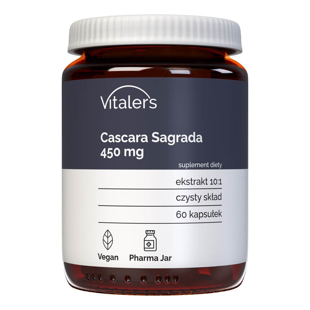 Vitalers - Cascara Sagrada 450 mg 60 kapsułek