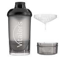 Vitalers-Shaker 500+150ml Smoked Black