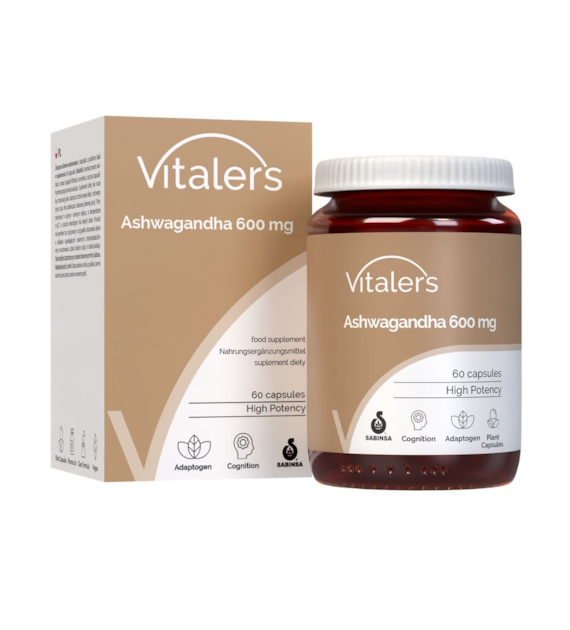 Vitaler's Ashwagandha 600 mg - 60 kapsułek