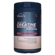 Vitaler's Sport Mikronizowany Monohydrat Kreatyny 5000 mg, Wiśnia - 500 g