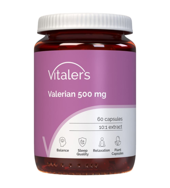 Vitaler's Waleriana (Kozłek lekarski) 500 mg - 60 kapsułek