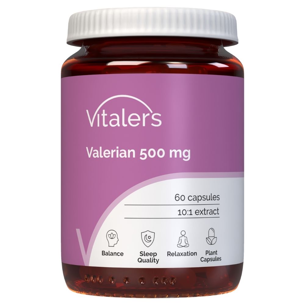 Vitaler's Waleriana (Kozłek lekarski) 500 mg - 60 kapsułek