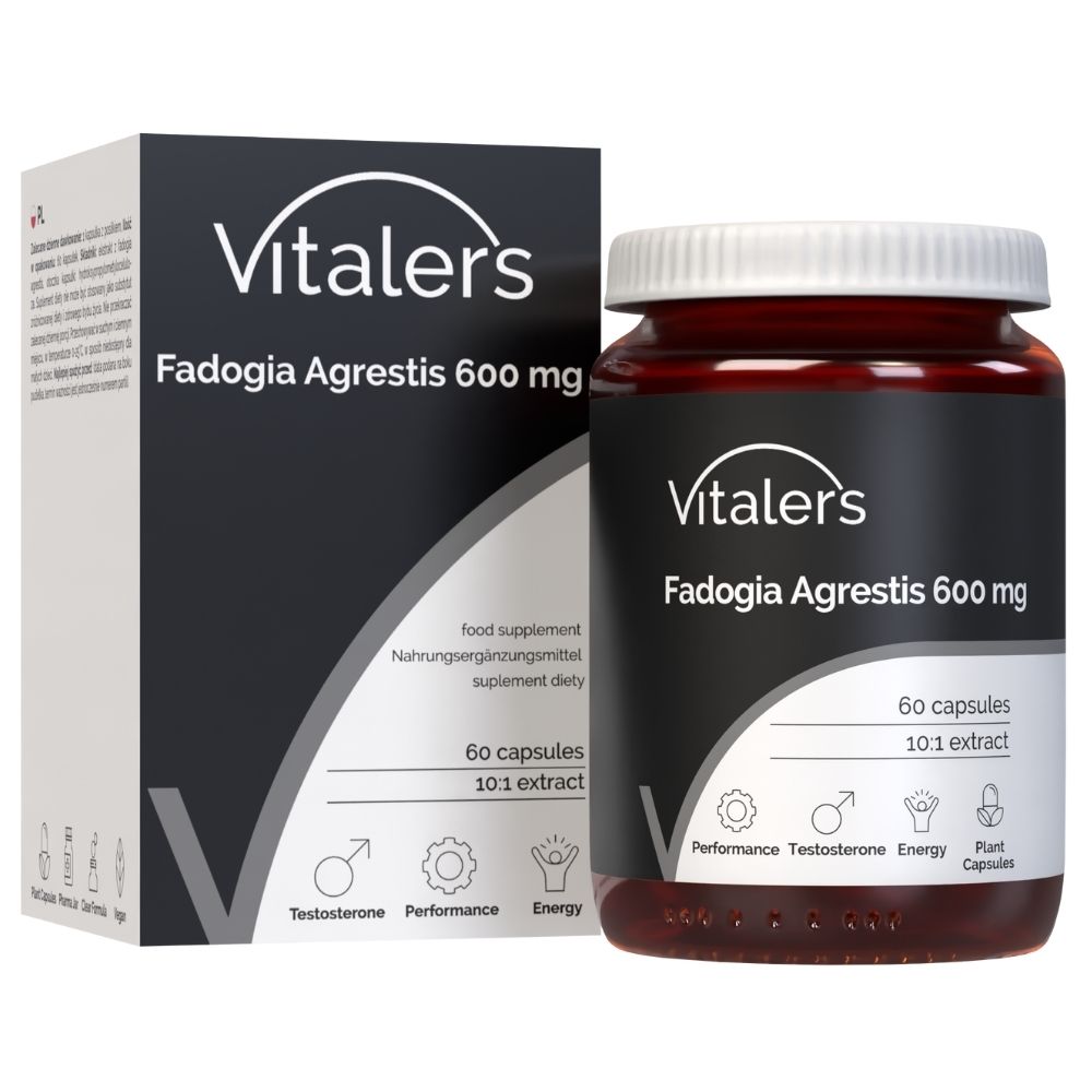 Vitaler's Fadogia Agrestis 600 mg - 60 kapsułek