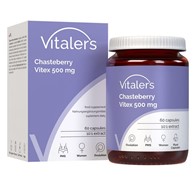 Vitaler's Chasteberry Vitex (Niepokalanek pospolity) 500 mg - 60 kapsułek