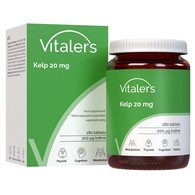 Vitaler's Kelp (Listownica japońska) 20 mg - 180 tabletek