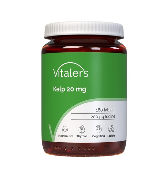 Vitaler's Kelp (Listownica japońska) 20 mg - 180 tabletek