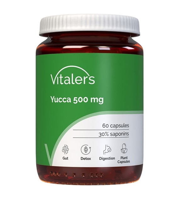 Vitaler's Yucca (Jukka schidigera) 500 mg - 60 kapsułek