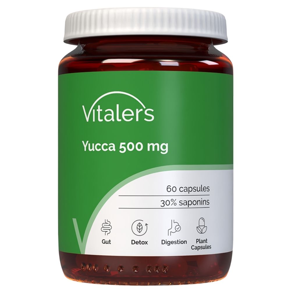 Vitaler's Yucca (Jukka schidigera) 500 mg - 60 kapsułek