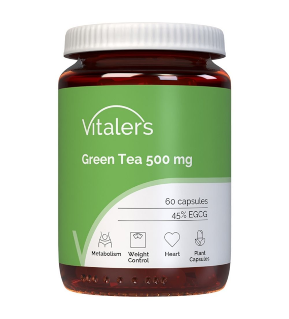 Vitaler's Green Tea (Zielona herbata) 500 mg - 60 kapsułek