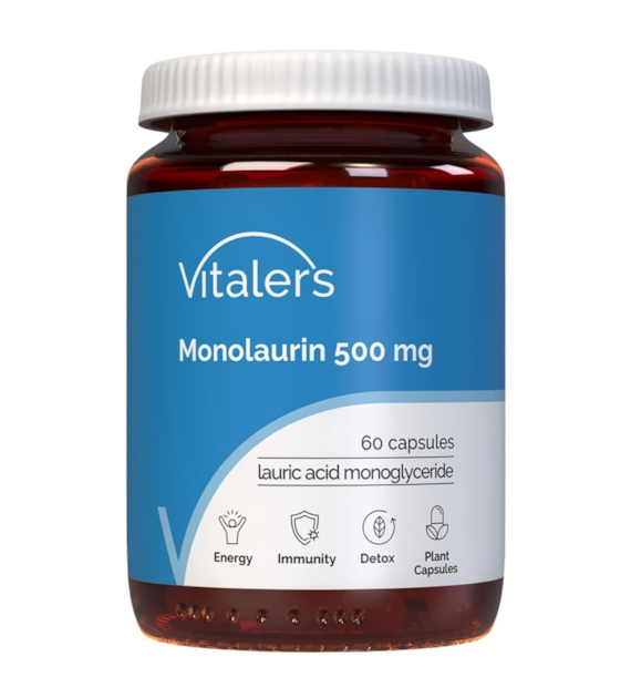 Vitaler's Monolaurin (Monolauryna) 500 mg - 60 kapsułek