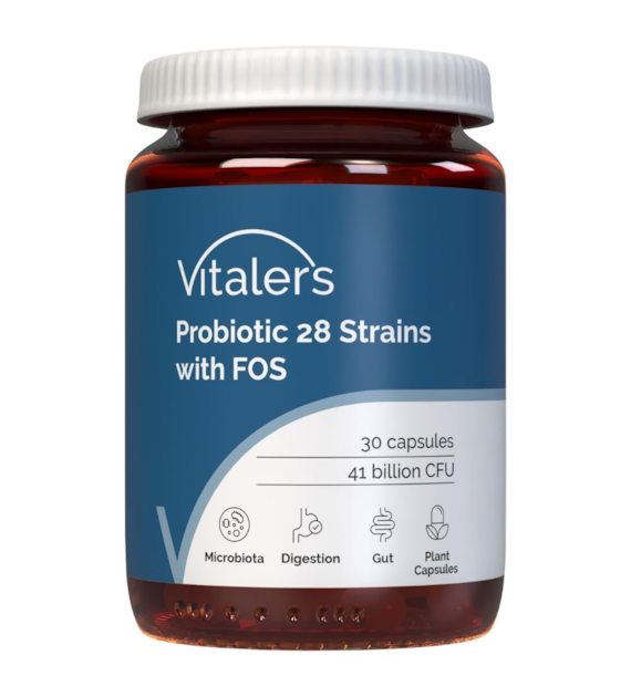 Vitaler's Probiotyk 28 szczepów z FOS - 30 kapsułek