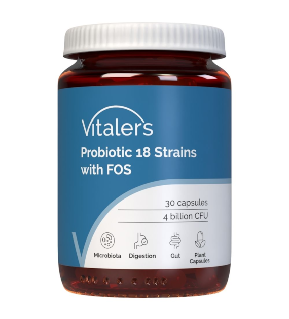 Vitaler's Probiotyk 18 szczepów z FOS - 30 kapsułek