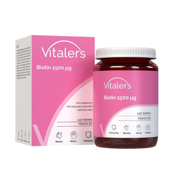 Vitaler's Biotyna 2500 µg - 240 tabletek