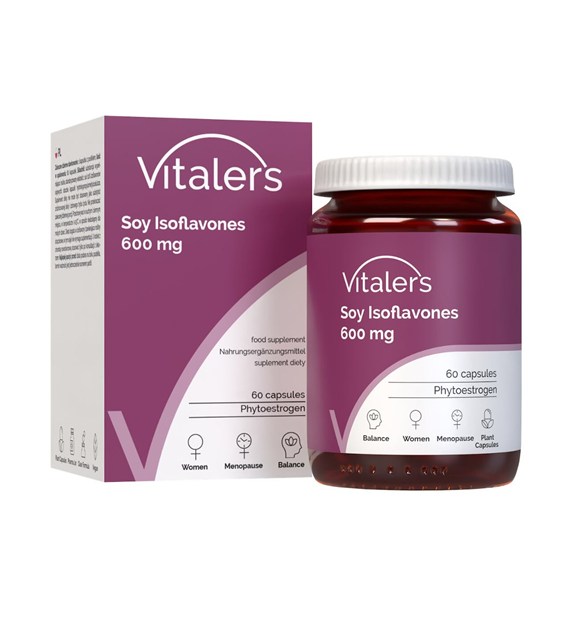 Vitaler's Izoflawony Sojowe 600 mg - 60 kapsułek