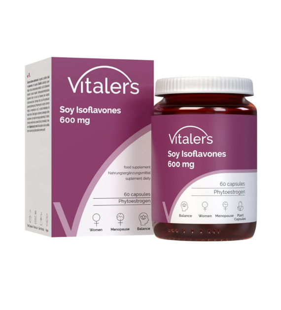 Vitaler's Izoflawony Sojowe 600 mg - 60 kapsułek