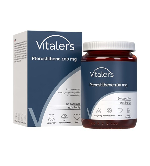 Vitaler's - Pterostilben 100 mg 60 kaps