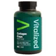 Vitalized Collagen, Kolagen typ I, II, V, X - 60 kapsułek