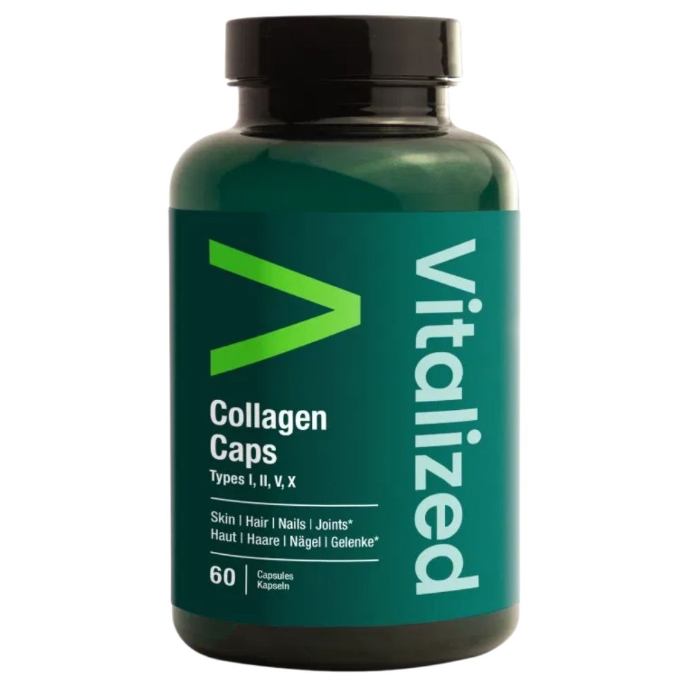 Vitalized Collagen, Kolagen typ I, II, V, X - 60 kapsułek