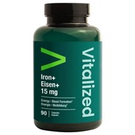 Vitalized Iron+, Żelazo 15 mg - 90 kapsułek
