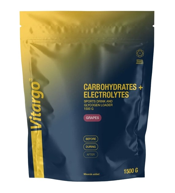 Vitargo Carbohydrates + Elektrolity napój węglowodanowy, winogrono - 1500 g