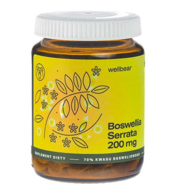 Wellbear Boswellia (Kadzidłowiec indyjski) 200 mg - 60 kapsułek