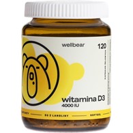 Wellbear Witamina D3 4000 IU softgel - 120 kapsułek żelowych