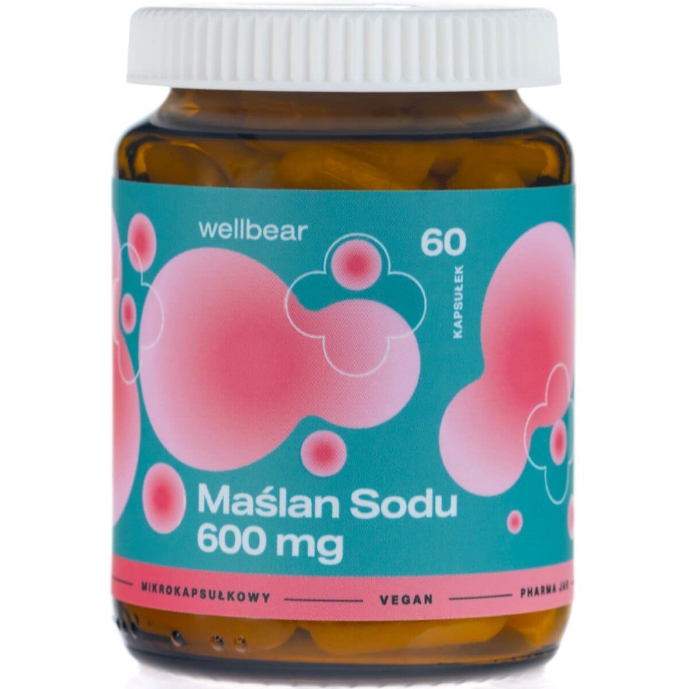Wellbear Maślan sodu - 60 kapsułek