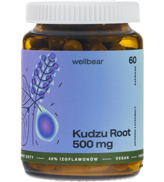 Wellbear Kudzu 500 mg - 60 kapsułek